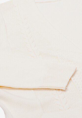 ALARY Knit Cardigan in White