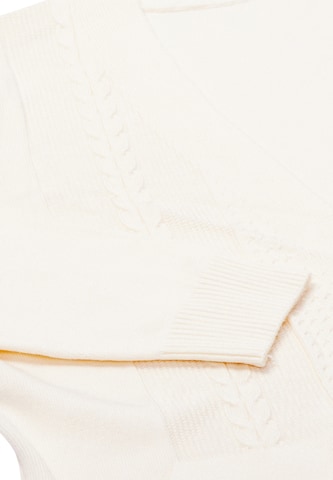ALARY Knit cardigan in White