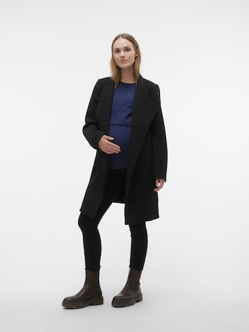 MAMALICIOUS Between-Seasons Coat 'Rox' in Black