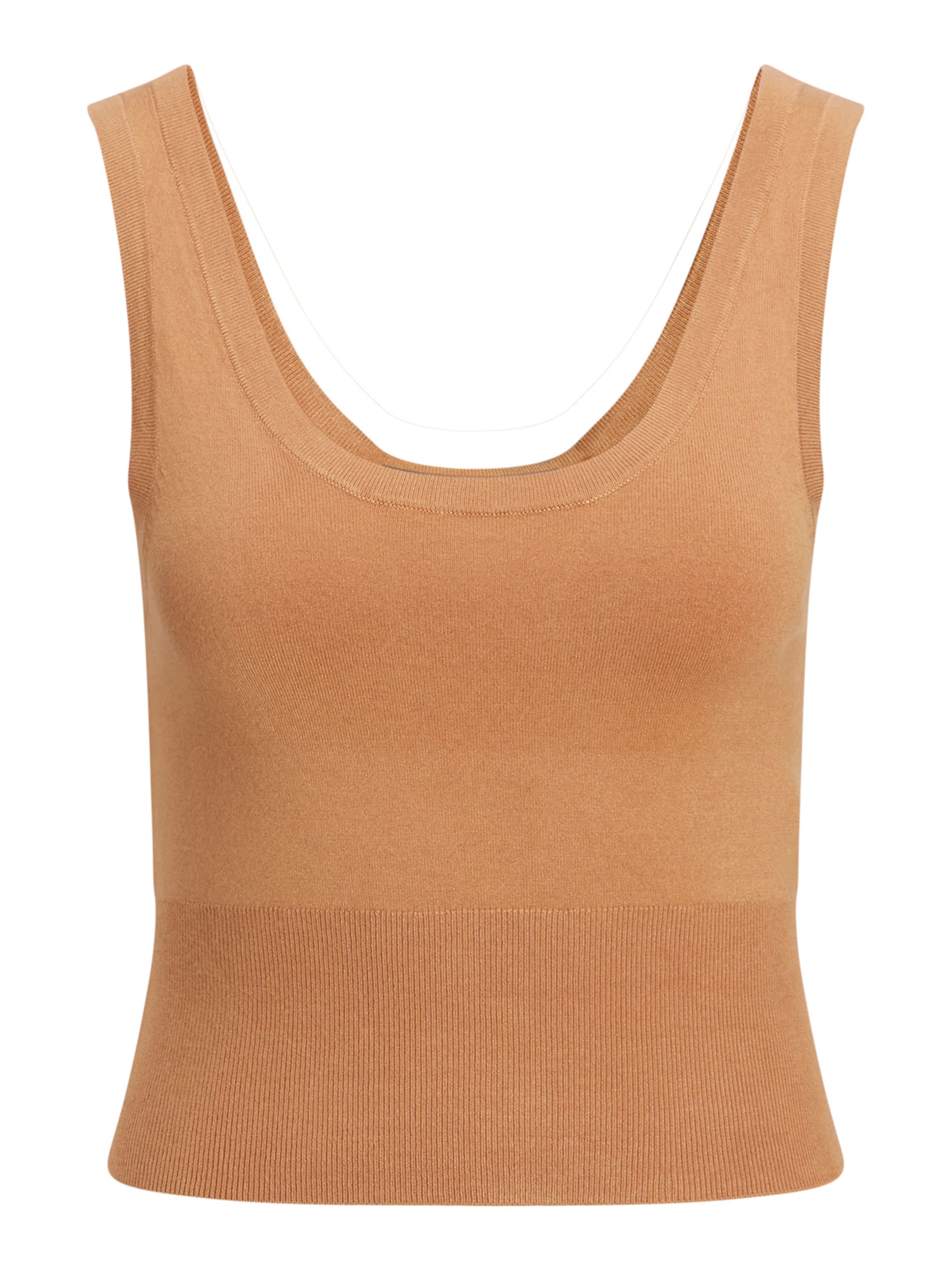 JJXX Knitted top 'Sophia' in Brown: front