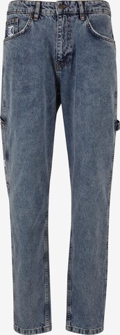 Karl Kani Flared Jeans in Blauw: voorkant