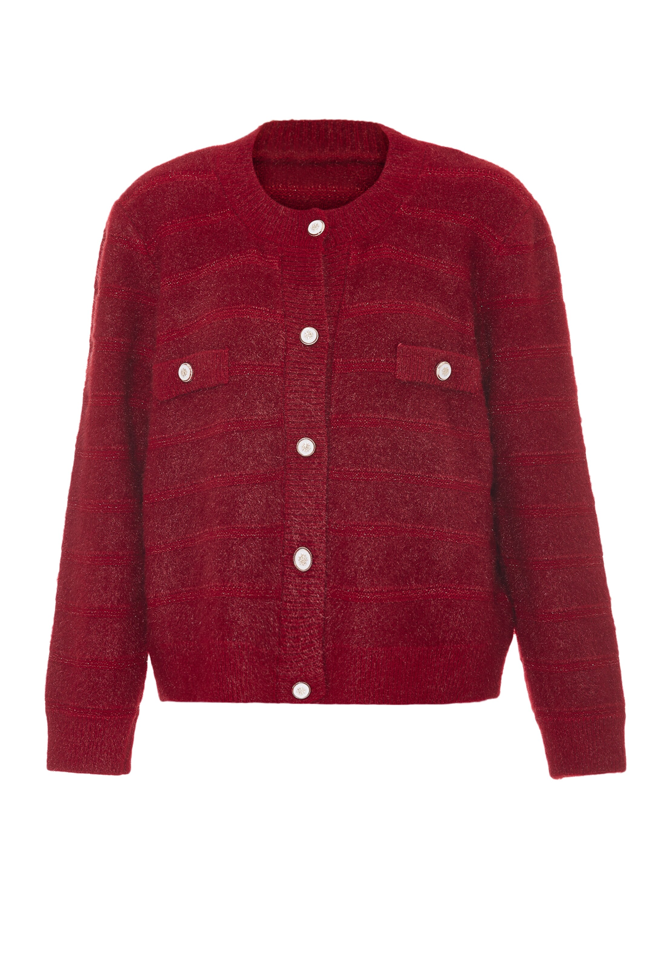 NALLY - Casaco de malha em vermelho: frente