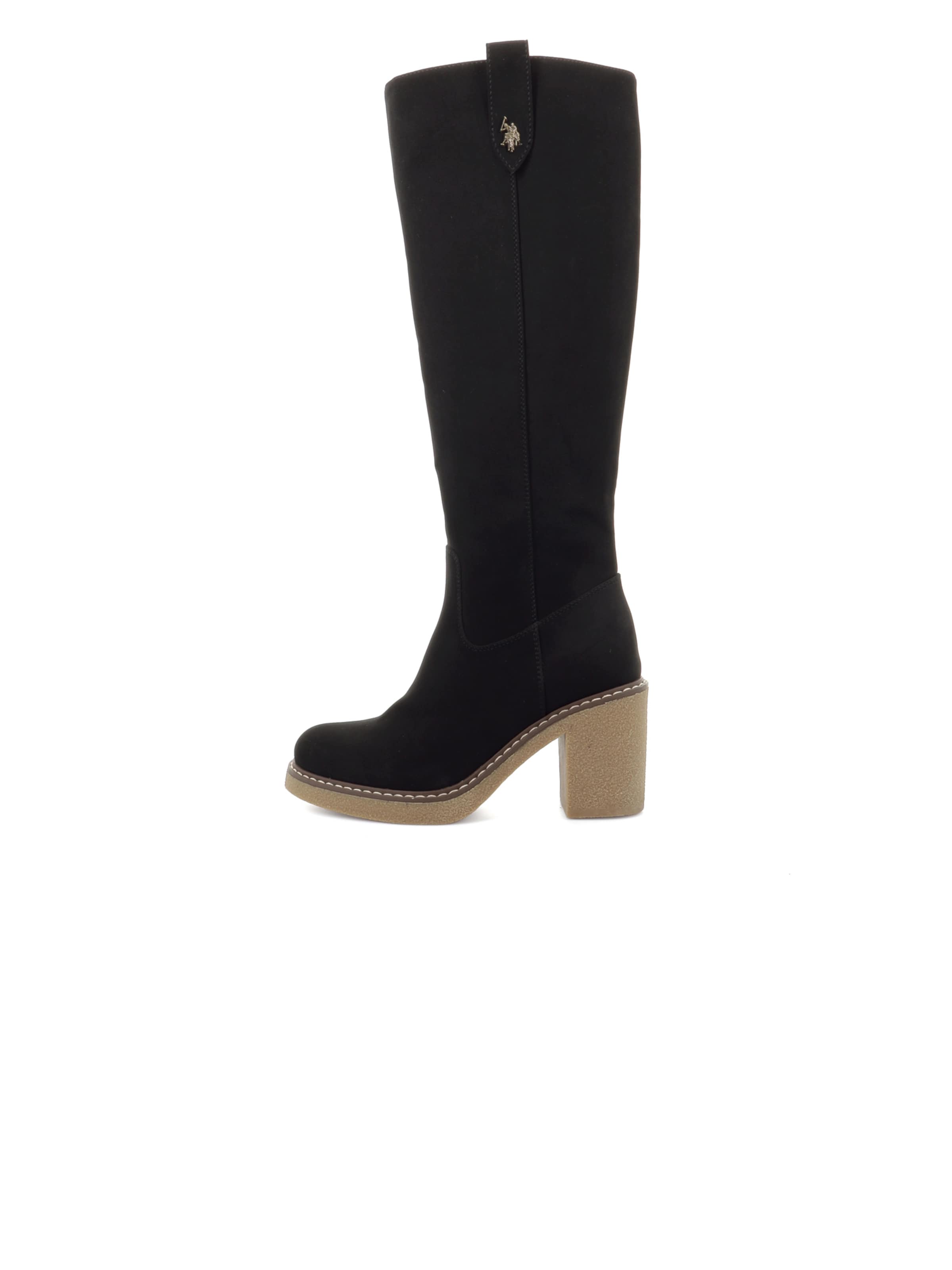 US POLO ASSN. Boots 'Mabel' in Black: side