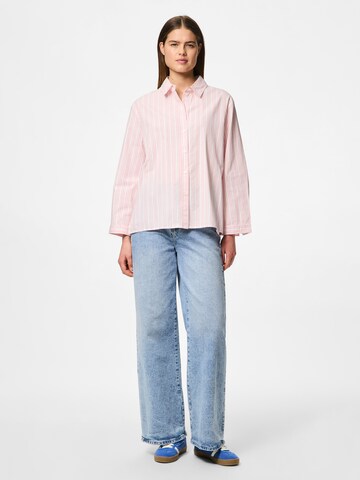PIECES Bluse in Weiß