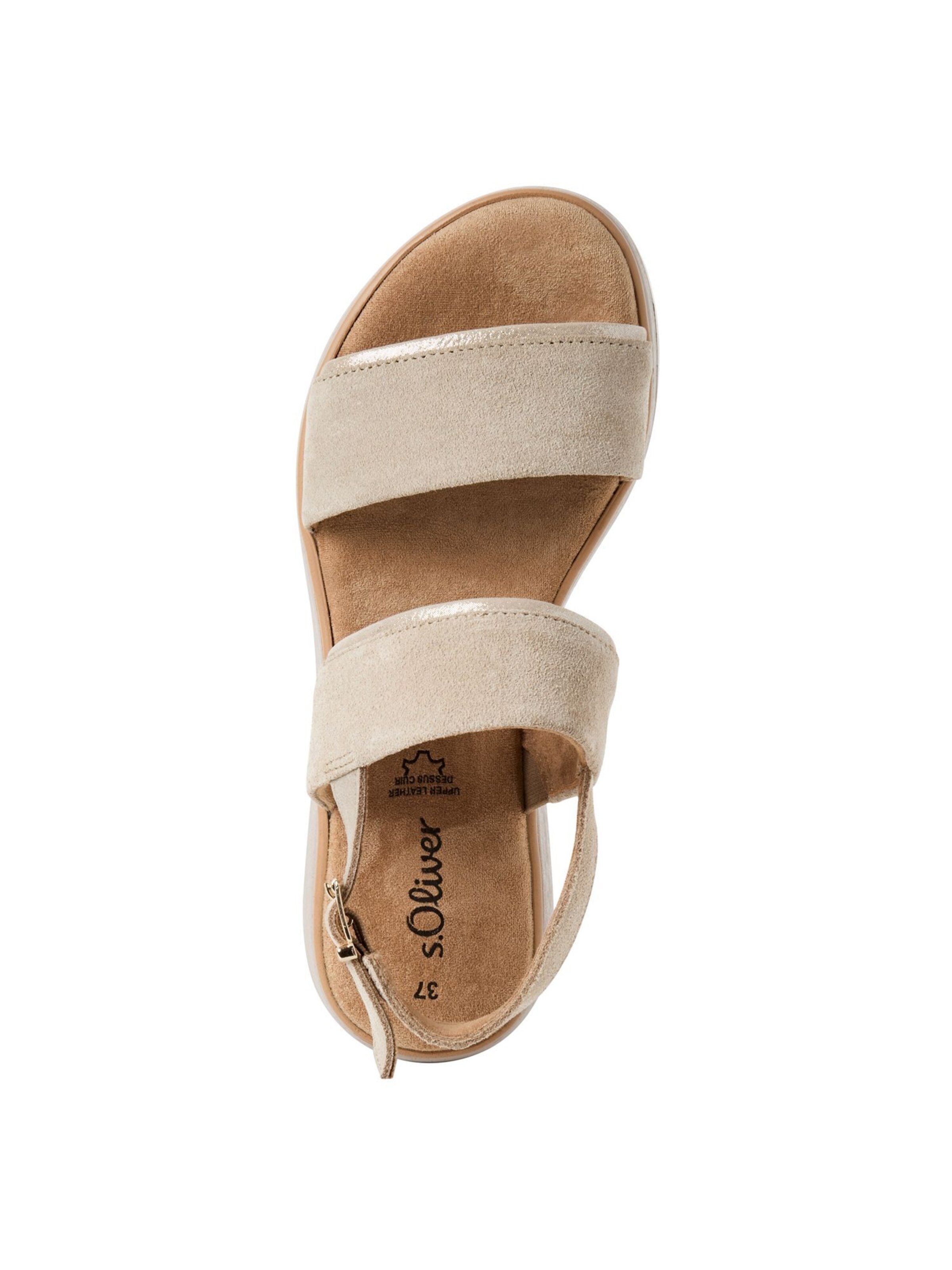 s.Oliver Sandals in Beige