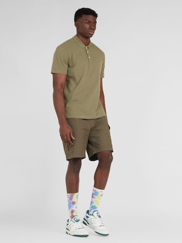 QUIKSILVER Loose fit Cargo Pants 'TAXER' in Green