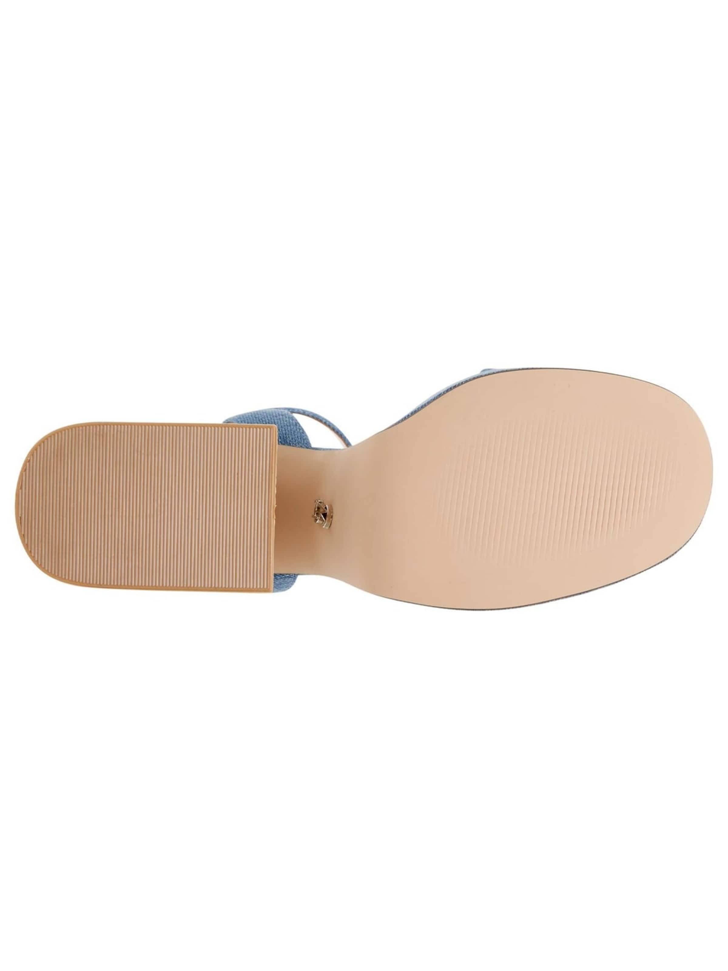 Sandalo 'Paysin Blue Denim Fabric Sandals' di STEVE MADDEN in blu