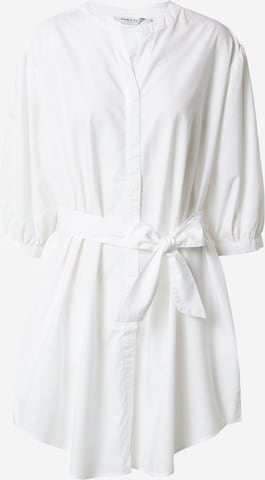 MOSS COPENHAGEN Dolga srajca 'Biella' | bela barva: sprednja stran