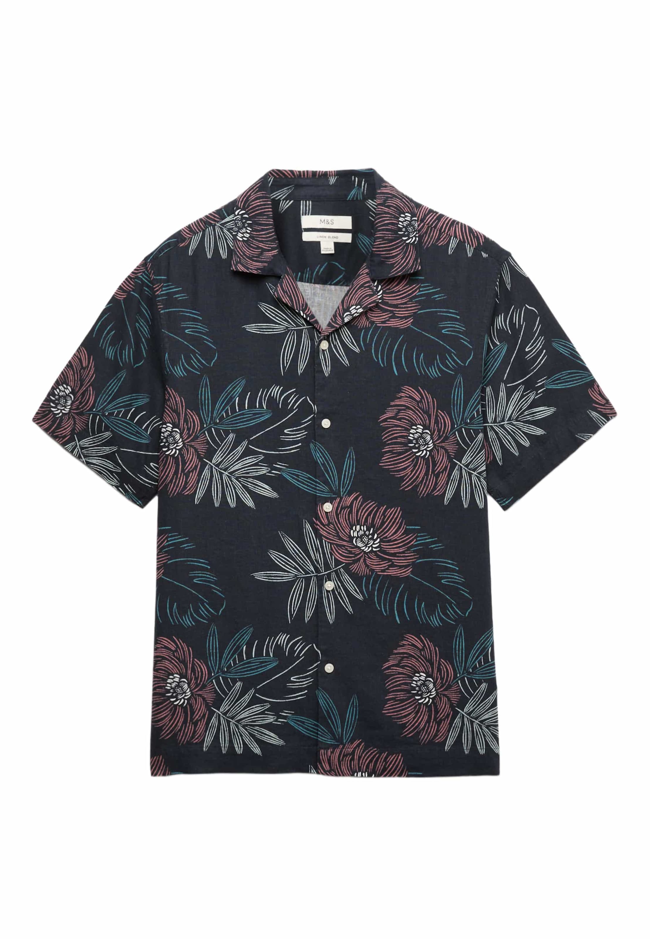 Camicia in S Marks & Spencer di colore navy / grigio / bianco, Visualizzazione prodotti