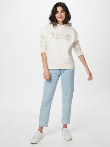 BOSS Sweatshirt 'Efessa' in White