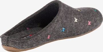 HAFLINGER Slippers 'Farfalline' in Grey