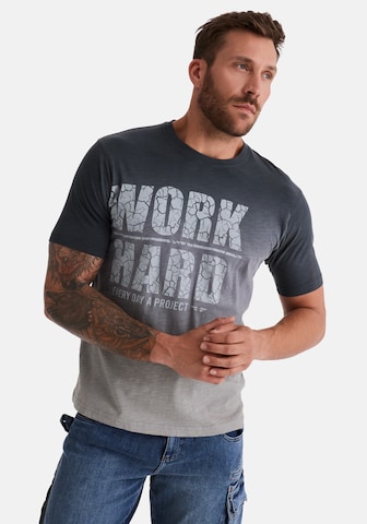 Hero Shirt 'Tim' in Grey: front