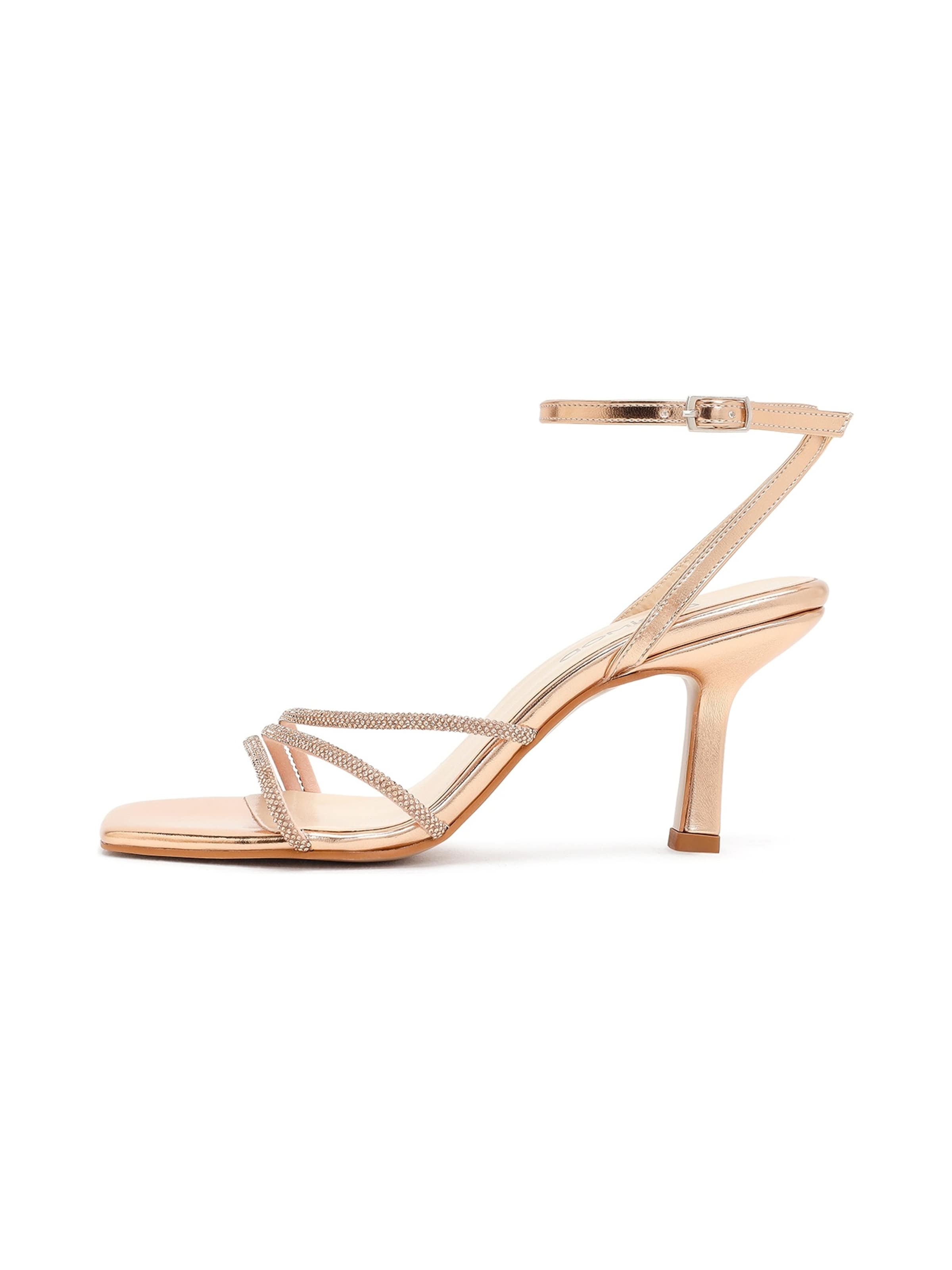 Derimod Sandale in Pink: Vorderseite