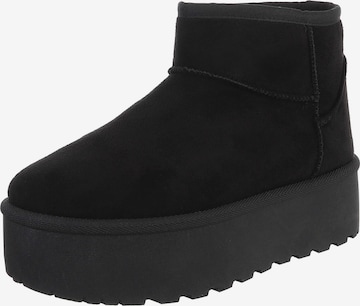 Ital-Design Snow Boots in Black: front