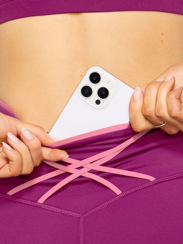 Fabletics Skinny Shorts in Pink