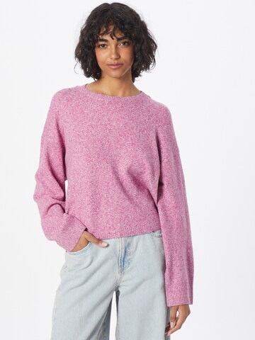 VERO MODA Pullover 'DOFFY' in Pink: predná strana