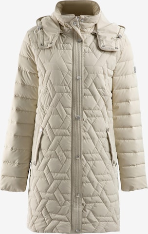 Funk since 1776 Between-Seasons Coat in Beige: front