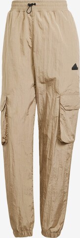 Pantalon cargo 'City Escape' ADIDAS SPORTSWEAR en beige : devant