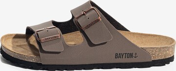 Bayton Pantoletter 'BALTIC' i brun: forside