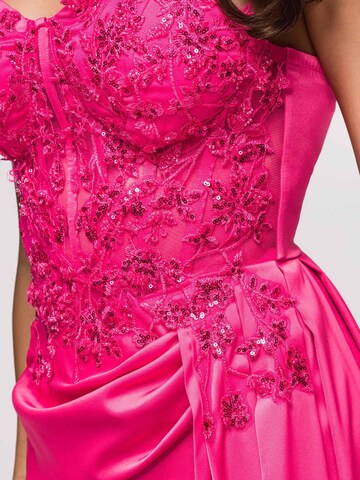Ombre Evening dress in Pink