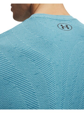 UNDER ARMOUR Functioneel shirt 'Vanish Seamless Novelty' in Blauw