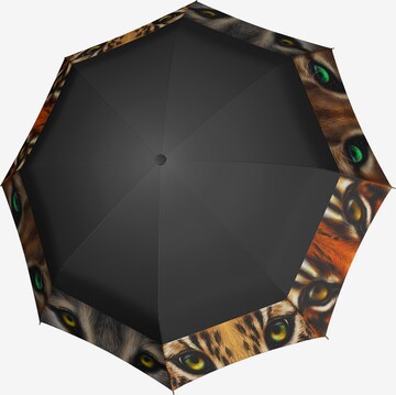 Doppler Umbrella 'Modern Art Magic' in Black: front