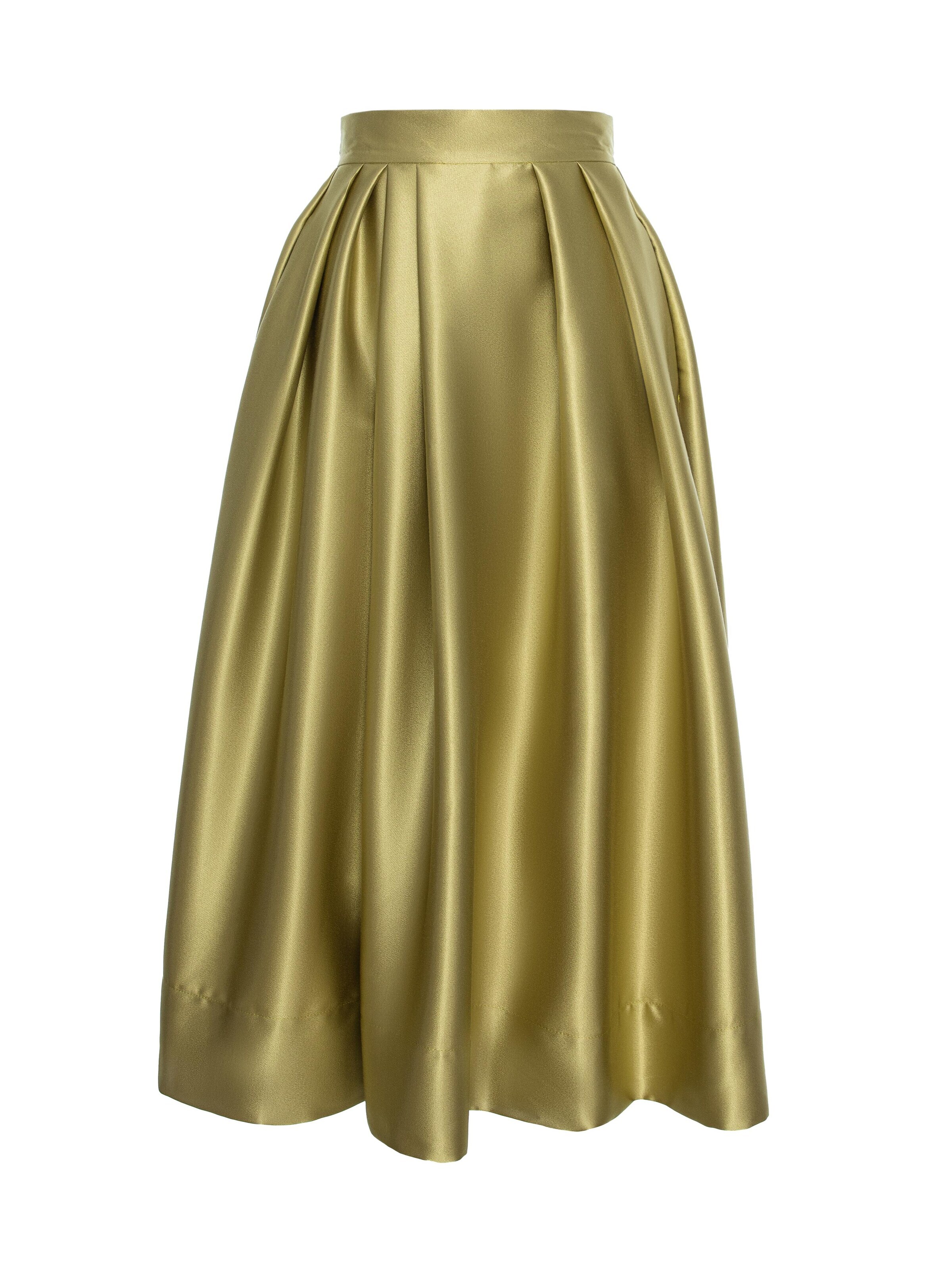 acob a porter Skirt in Green: front