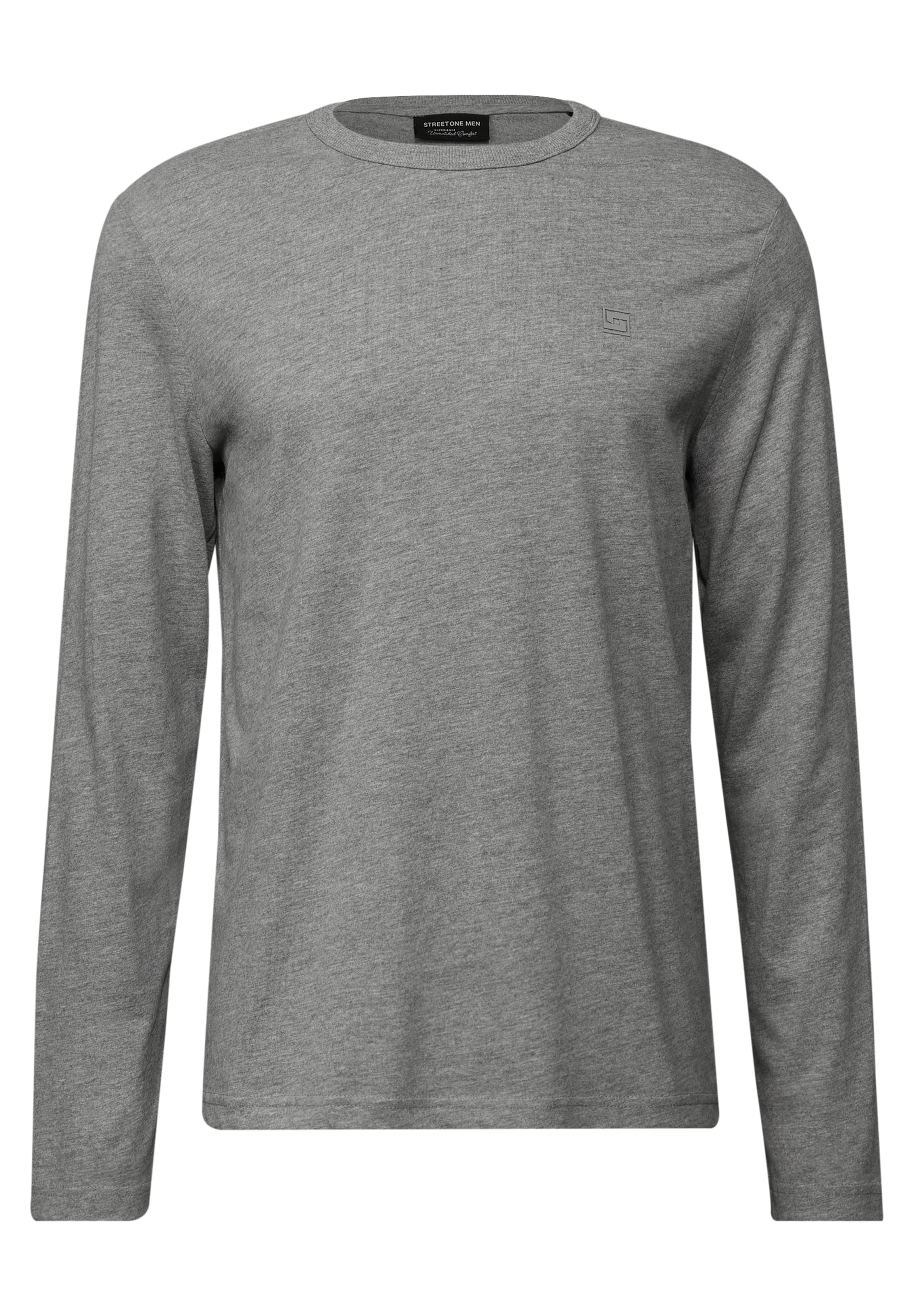 Street One MEN T-Shirt in Grau: Vorderseite