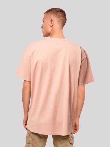 F4NT4STIC Shirt 'Heroes of Childhood Pinocchio Sundowner' in Orange