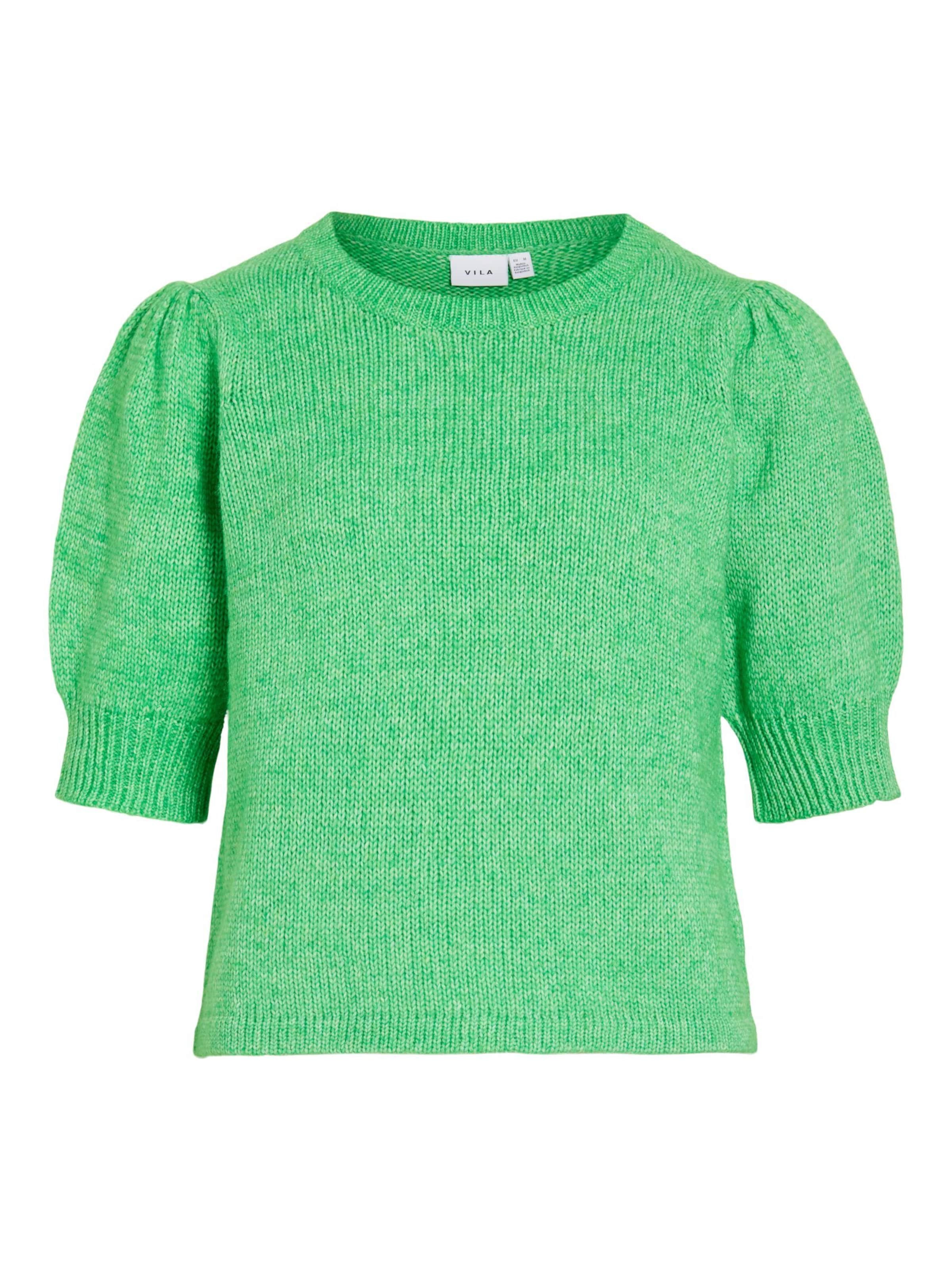 VILA Pullover 'VIBIBBI' in Grün: Vorderseite