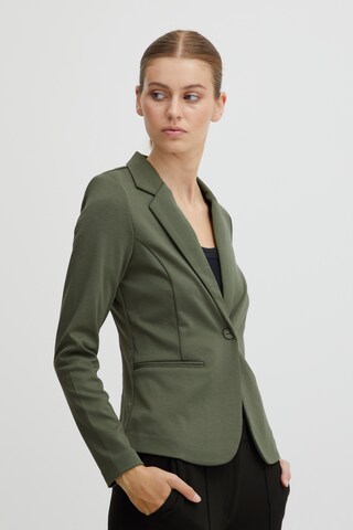 ICHI Blazers 'Kate' in Groen: voorkant