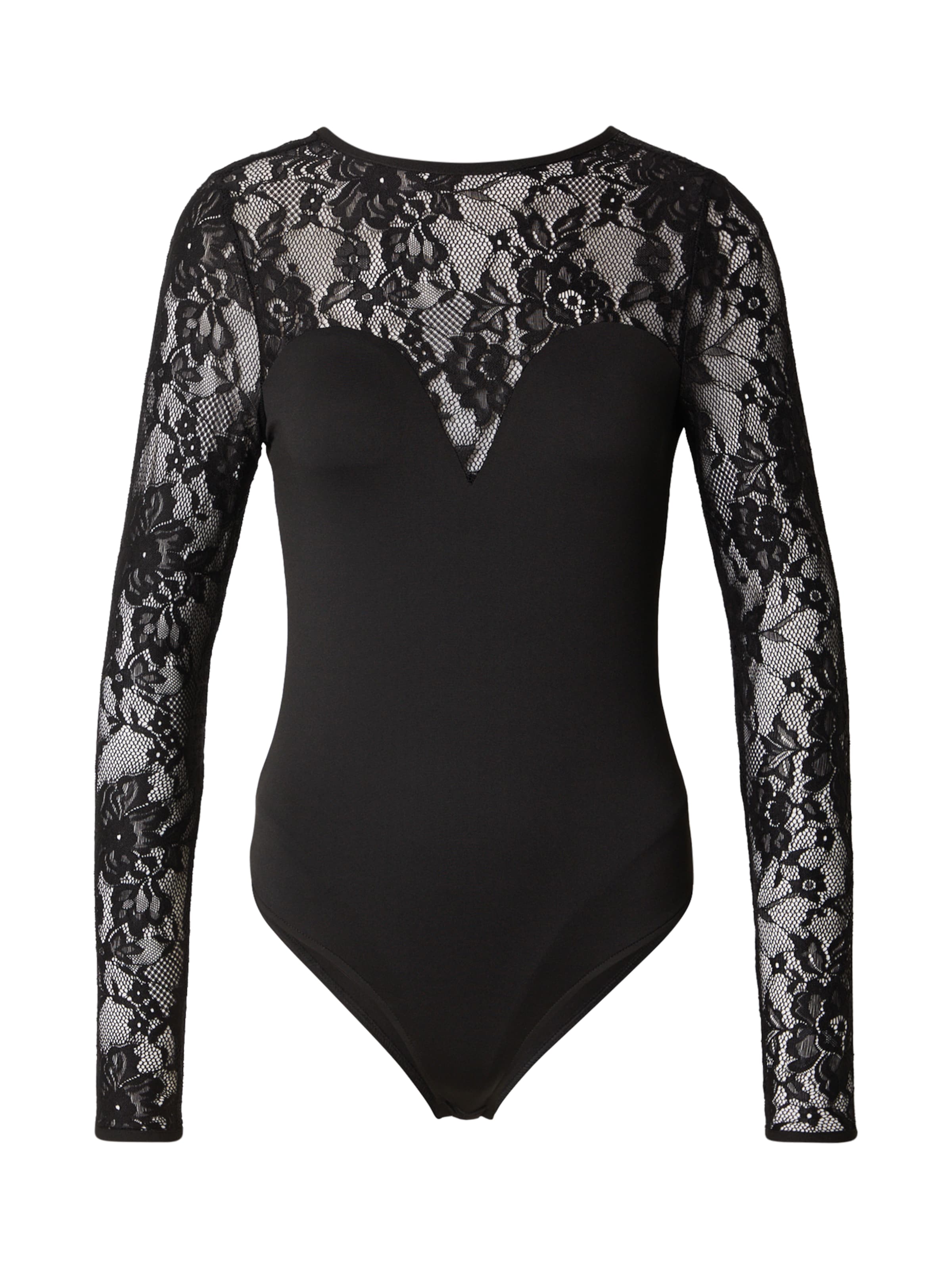 ABOUT YOU - Body de blusa 'Doro' en negro: frente