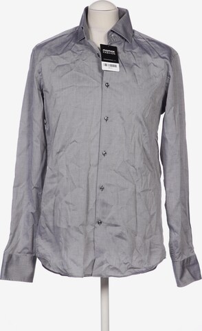 BOSS Button Up Shirt in M in Grey: front