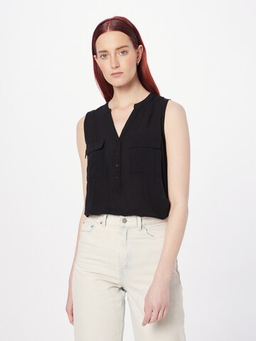 Ragwear Blouse 'ROMANNA' in Black: front