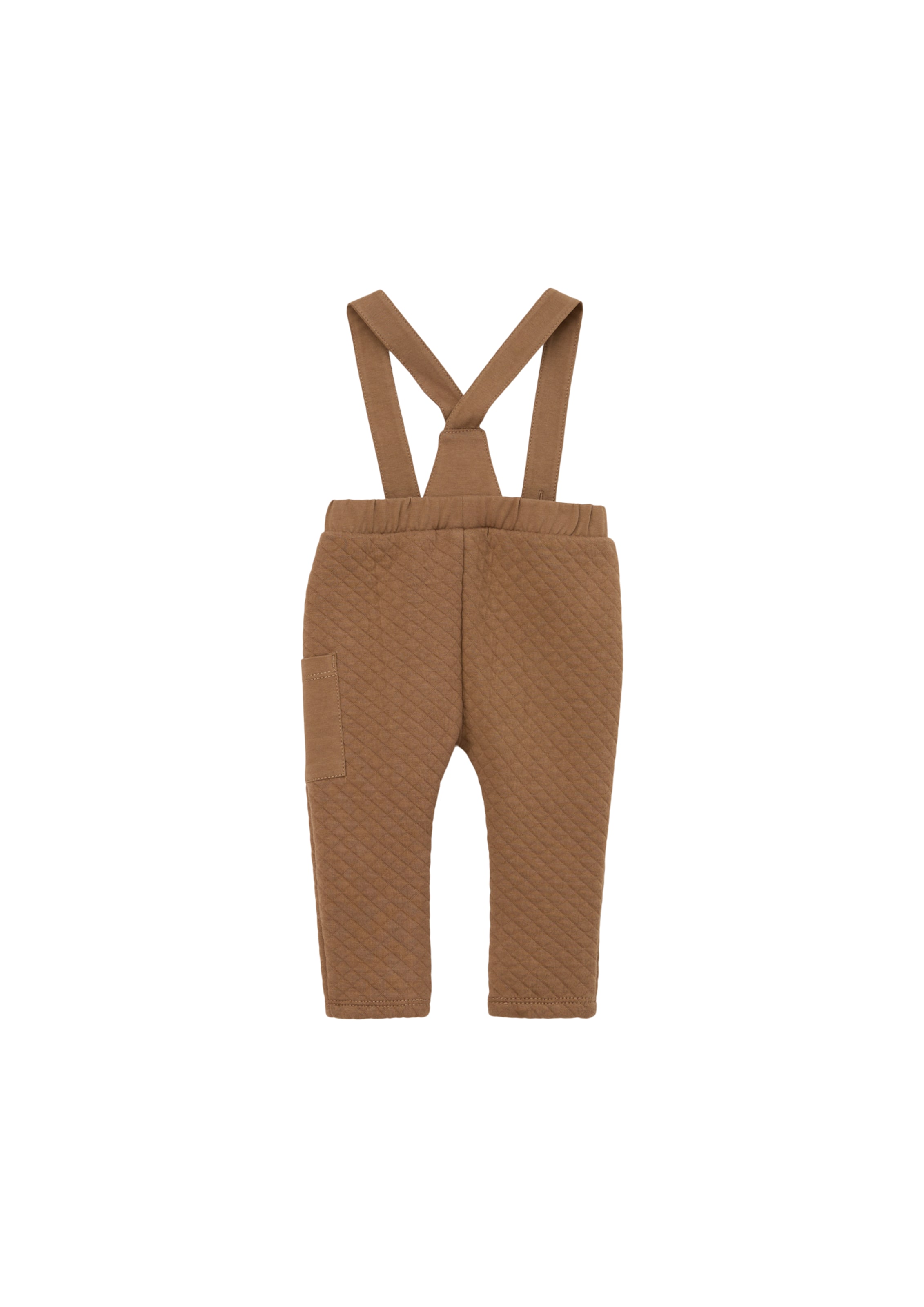 regular Pantaloni con pettorina di s.Oliver in marrone