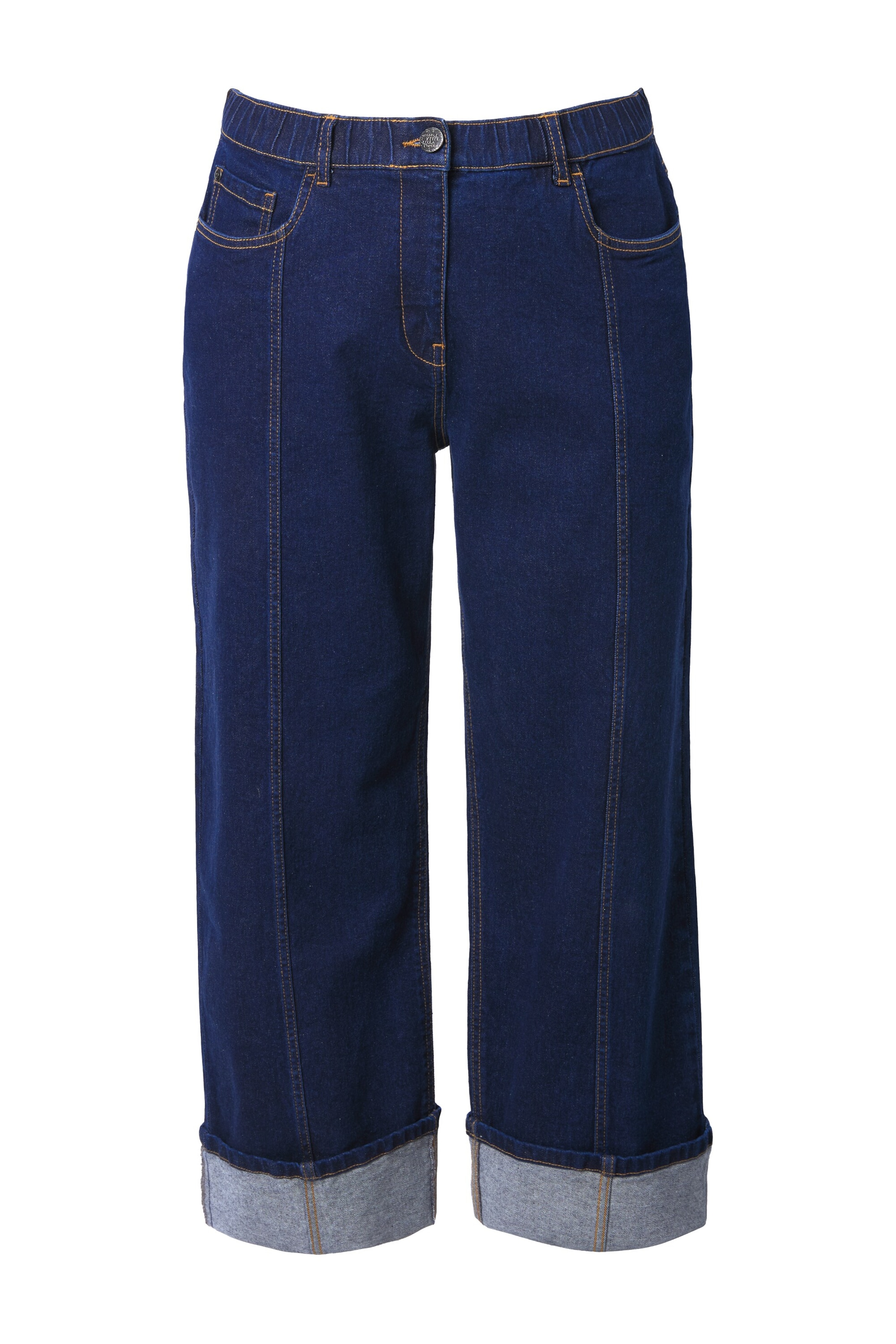 Ulla Popken Regular Jeans in Blue: front