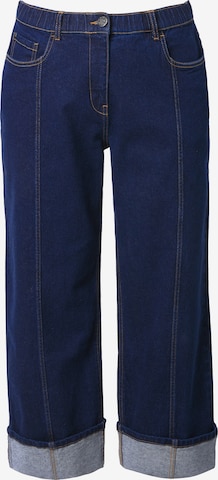 Ulla Popken Regular Jeans in Blue: front