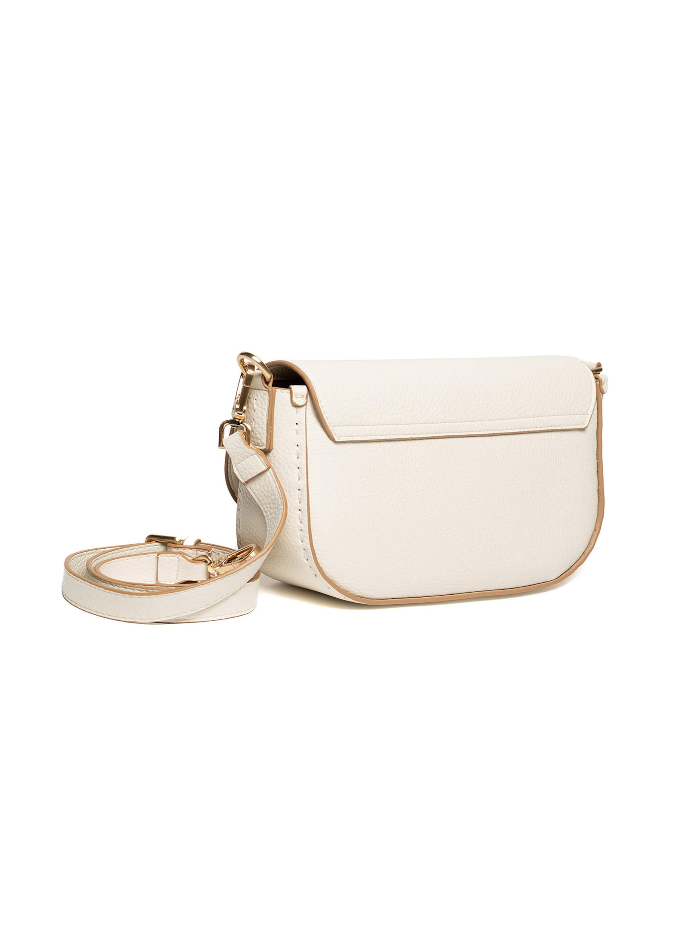 Borsa a spalla di U.S. POLO ASSN. in bianco
