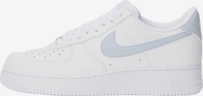 Nike Sportswear Niske tenisice 'Air Force 1 '07' u siva / bijela, Pregled proizvoda