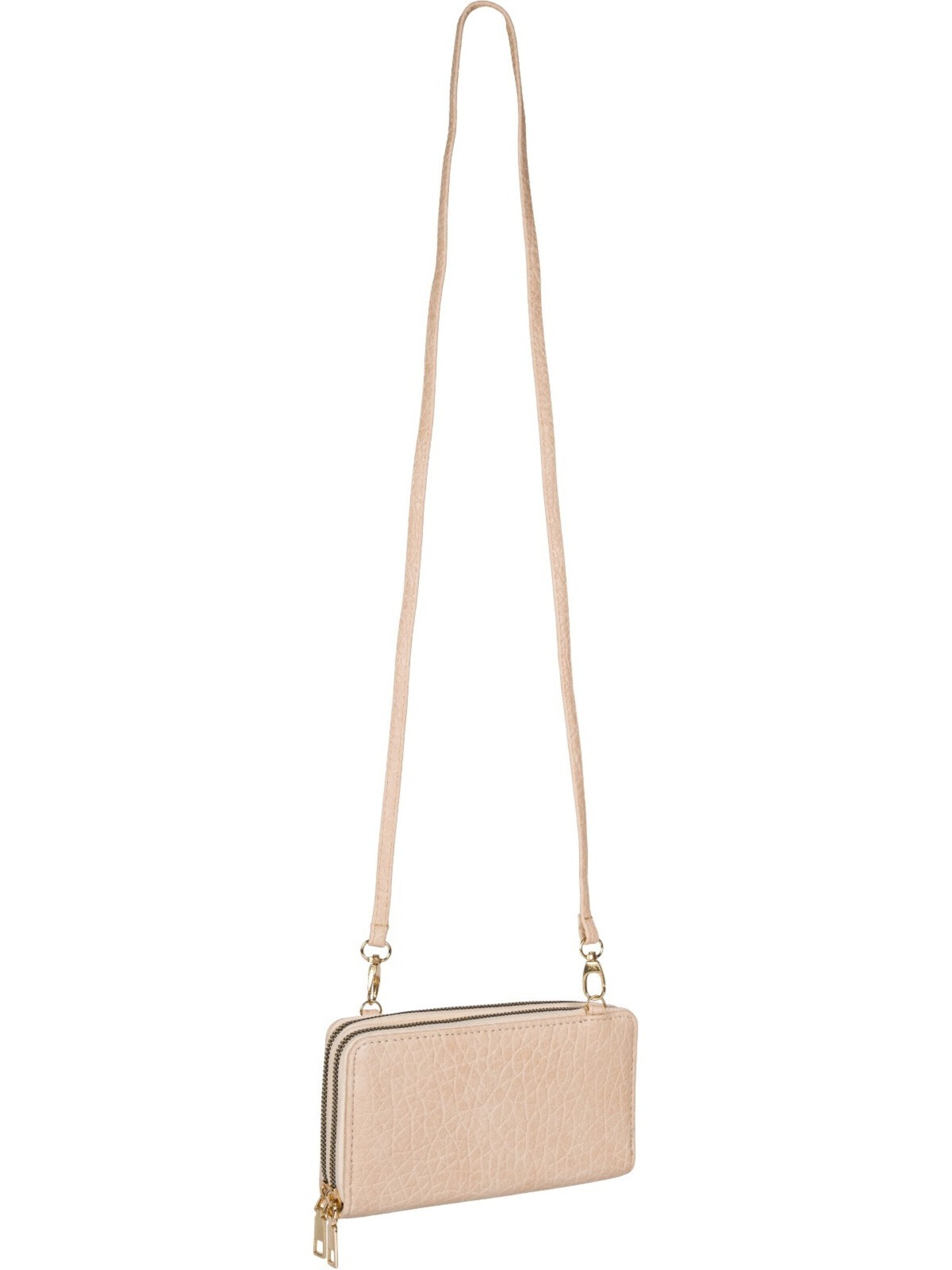 styleBREAKER Umhängetasche '2 in 1 Umhängetasche - Geldbörse'‌‌‌ in Beige