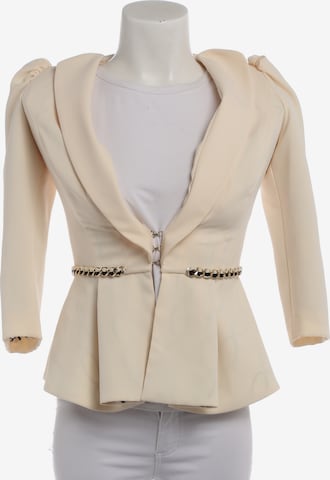 Elisabetta Franchi Blazer XS in Weiß: Vorderseite