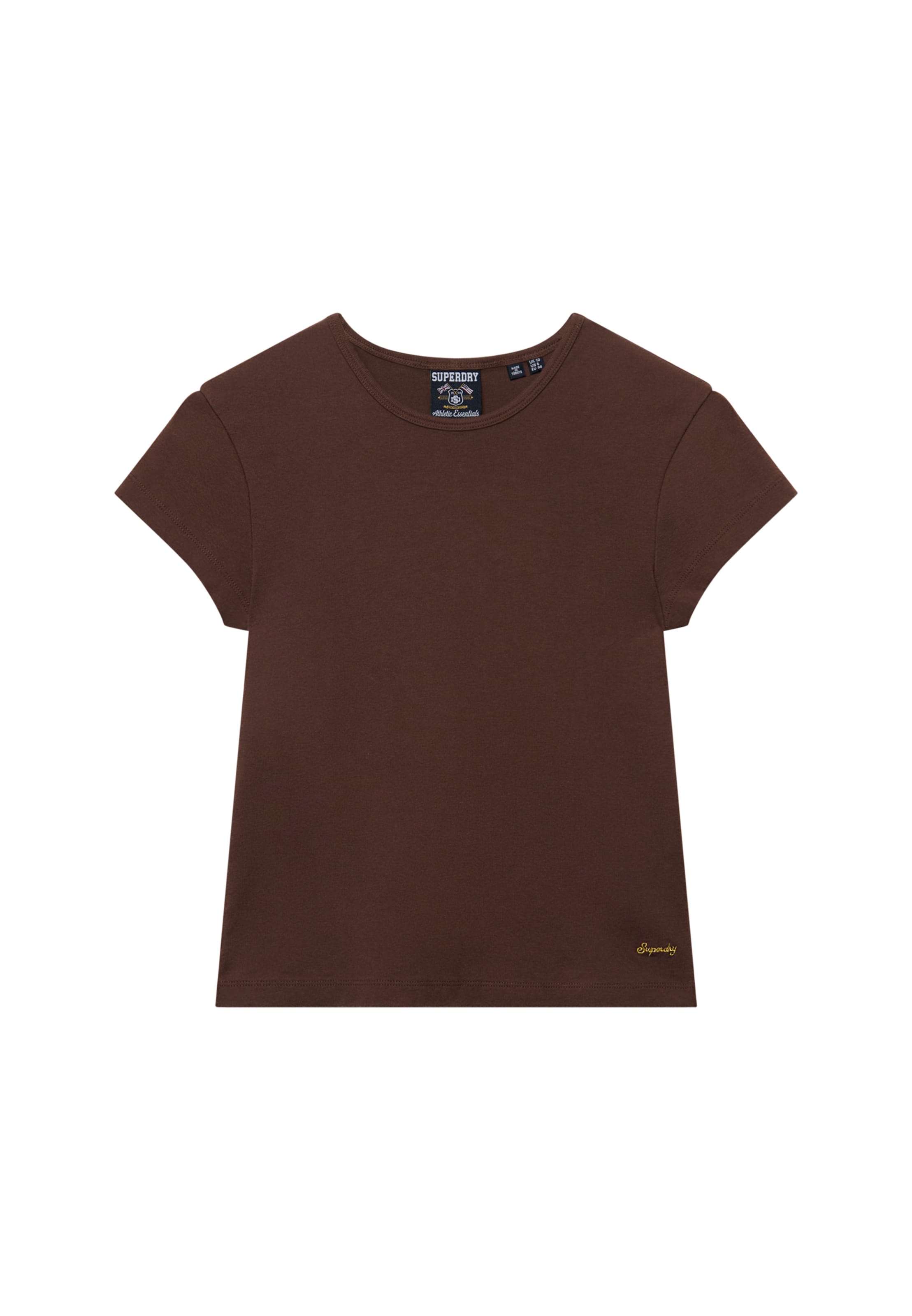 Superdry & Co T-Shirt 'Athletic Essential' in Braun: Vorderseite