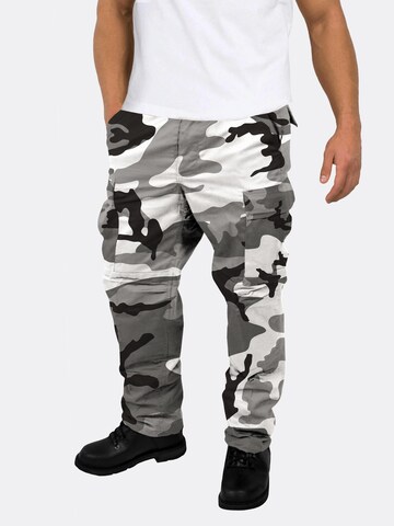 Regular Pantalon outdoor 'Trooper' normani en gris : devant