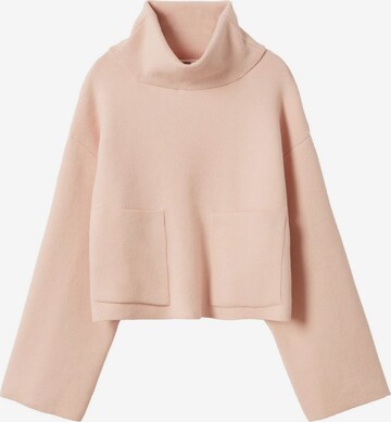 Pullover di MANGO in rosa: frontale