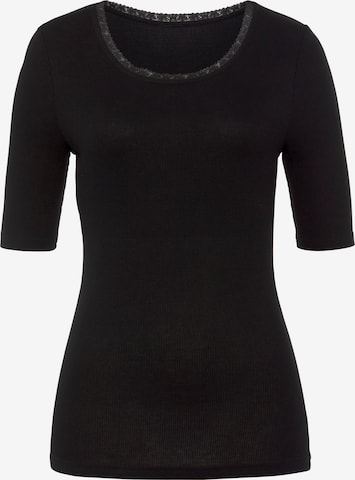 LASCANA - Camiseta en negro: frente