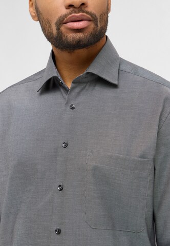 ETERNA Comfort fit Button Up Shirt in Grey