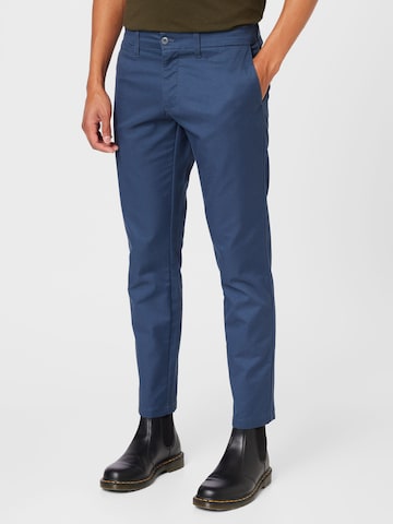 Carhartt WIP - Slimfit Vaquero 'Rebel' en azul: frente