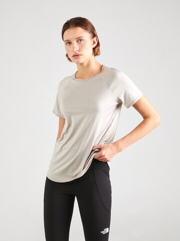 T-shirt fonctionnel ODLO en beige : devant