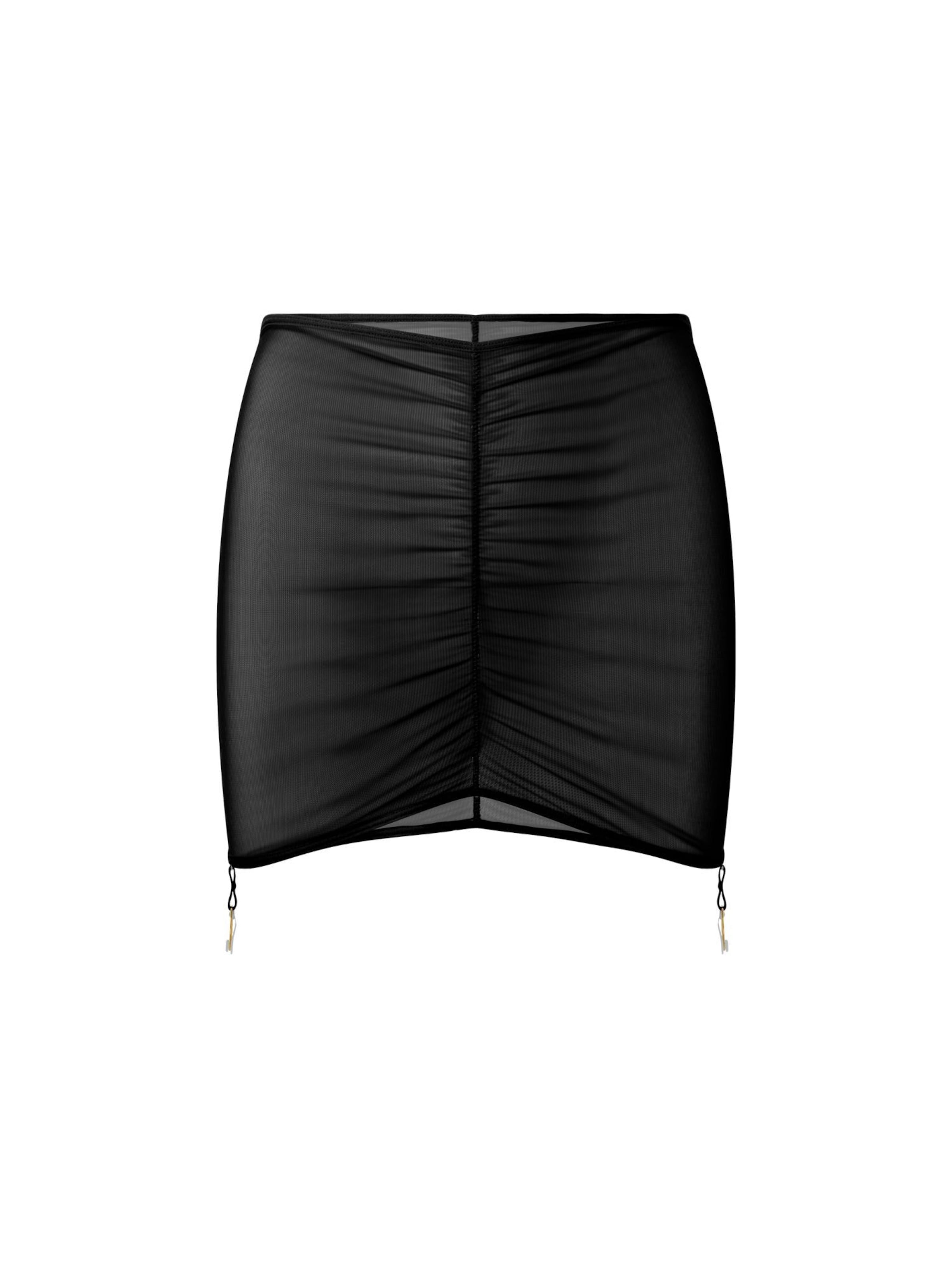 PROMEES Skirt 'reina' in Black: front
