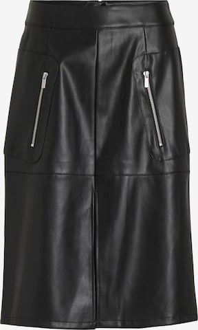 VILA Skirt 'PEN' in Black: front